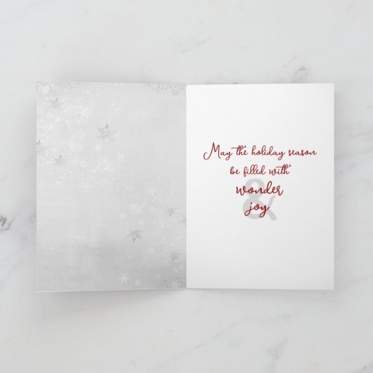 Snowman op winterslaap kaart (Binnen)