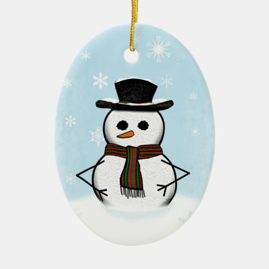 Snowman Ornament (Voorkant)