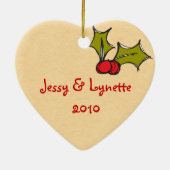 Snowman Ornament (Achterkant)