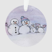 Snowman Ornament (voorkant)