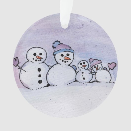 Snowman Ornament (voorkant)