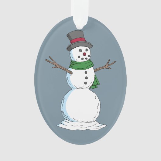 Snowman Ornament (voorkant)