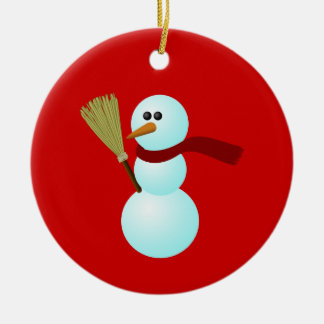SnowMan Ornament 5 (Personaliseren)