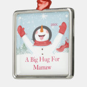 Snowman Ornament van Mamaw (Links)