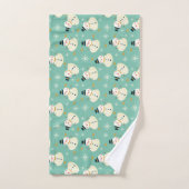 Snowman Pattern Handdoek (Handdoek)