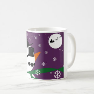 Snowman & Père Noël Christmas Mug