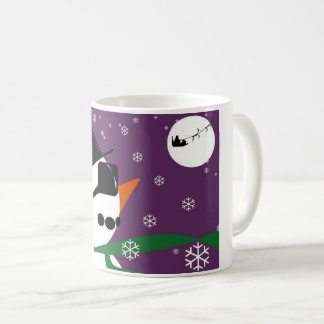 Snowman & Père Noël Christmas Mug