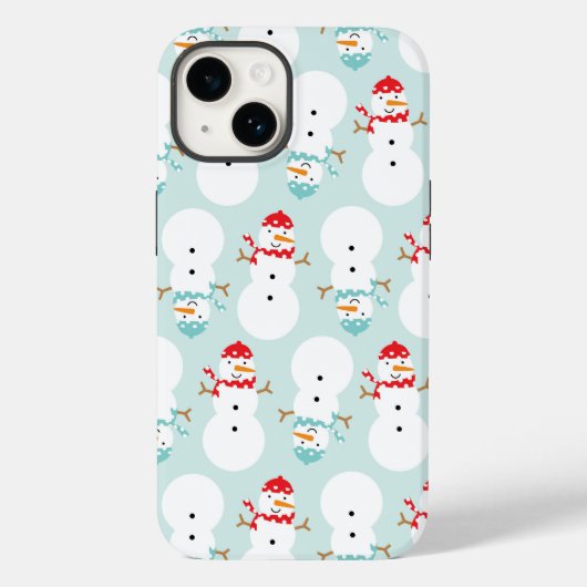Snowman Phone Case (Achterkant)