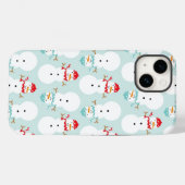 Snowman Phone Case (Achterkant (horizontaal))