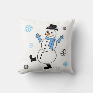 Snowman Pillow Kussen