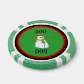 Snowman Poker Chips (Enkel)