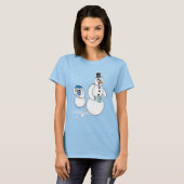 Snowman Poop T-shirt (Voorkant volledig)