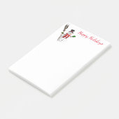 Snowman Post-it® Notes (Schuin)