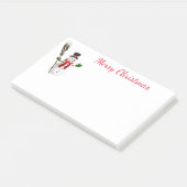 Snowman Post-it® Notes (Schuin)