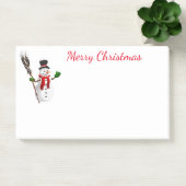 Snowman Post-it® Notes (Kantoor)