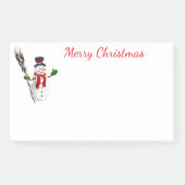 Snowman Post-it® Notes (Voorkant)