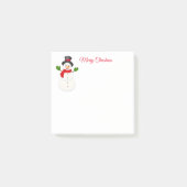 Snowman Post merkt op Post-it® Notes (Voorkant)