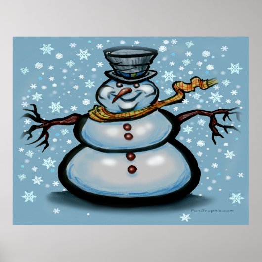 Snowman Poster (Voorkant)