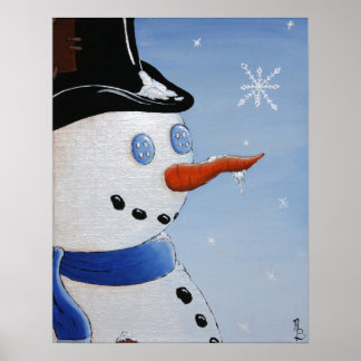 Snowman Poster
