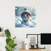 Snowman Poster (Thuiskantoor)