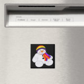 Snowman Pride Magneet (Insitu (Vaatwasser))