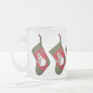 Snowman Pset Scarf Kerstmis stoppen Matglas Koffiemok