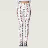 Snowman Pumping Iron Leggings (Voorkant)