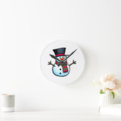 Snowman Ronde Klok (Huis)