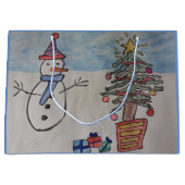 Snowman & Sac cadeau Arbre de Noël (Devant)