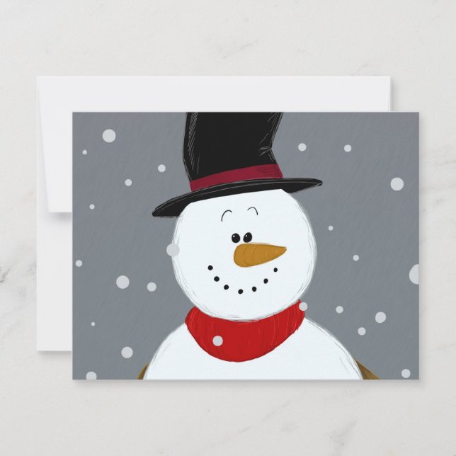 Snowman - Silver (Voorkant)