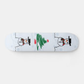 Snowman Skateboard (Horizontaal)