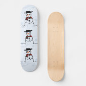 Snowman Skateboard (Voorkant)