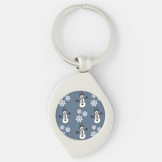 Snowman Sleutelhanger (Voorkant)