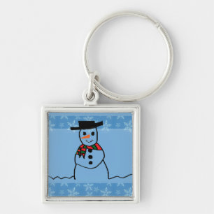 Snowman Sleutelhanger