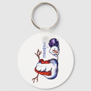 Snowman Sleutelhanger