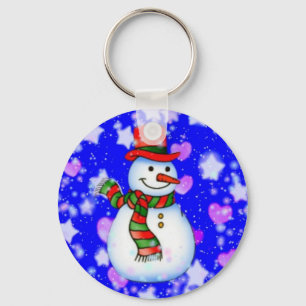 Snowman Sleutelhanger