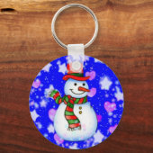 Snowman Sleutelhanger (Voorkant)