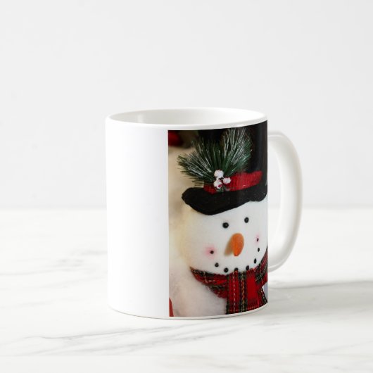 Snowman Smile Koffiemok (Voorkant rechts)