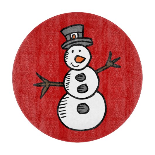 Snowman Snijplank (Voorkant)