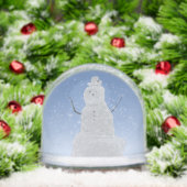 Snowman Snow Globe Personalized Winter Snowglobes (Noël)