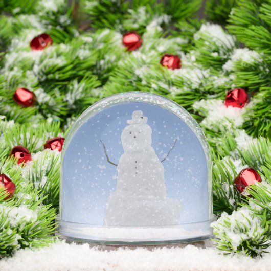 Snowman Snow Globe Personalized Winter Snowglobes (Noël)