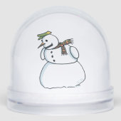 Snowman snow globe sneeuwbol (Voorkant)