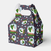 Snowman Snow Globes Bedankdoosjes (Achterkant)