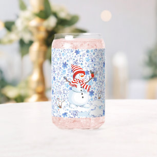 Snowman Snowflakes Christmas Ajouter un nom