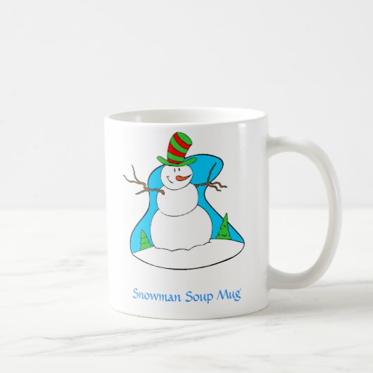Snowman Soup Mug Koffiemok (Rechts)