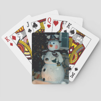 Snowman-speelkaarten Pokerkaarten