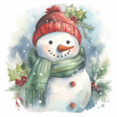 Snowman Sticker (Voorkant)