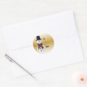 Snowman Sticker (Envelop)