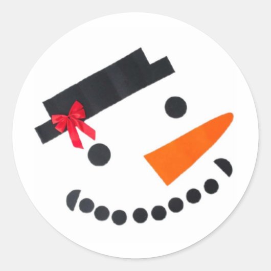 Snowman Stickers (Voorkant)