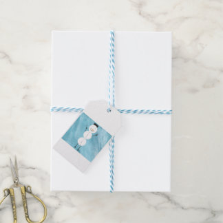 Snowman Stickers Cadeaulabel